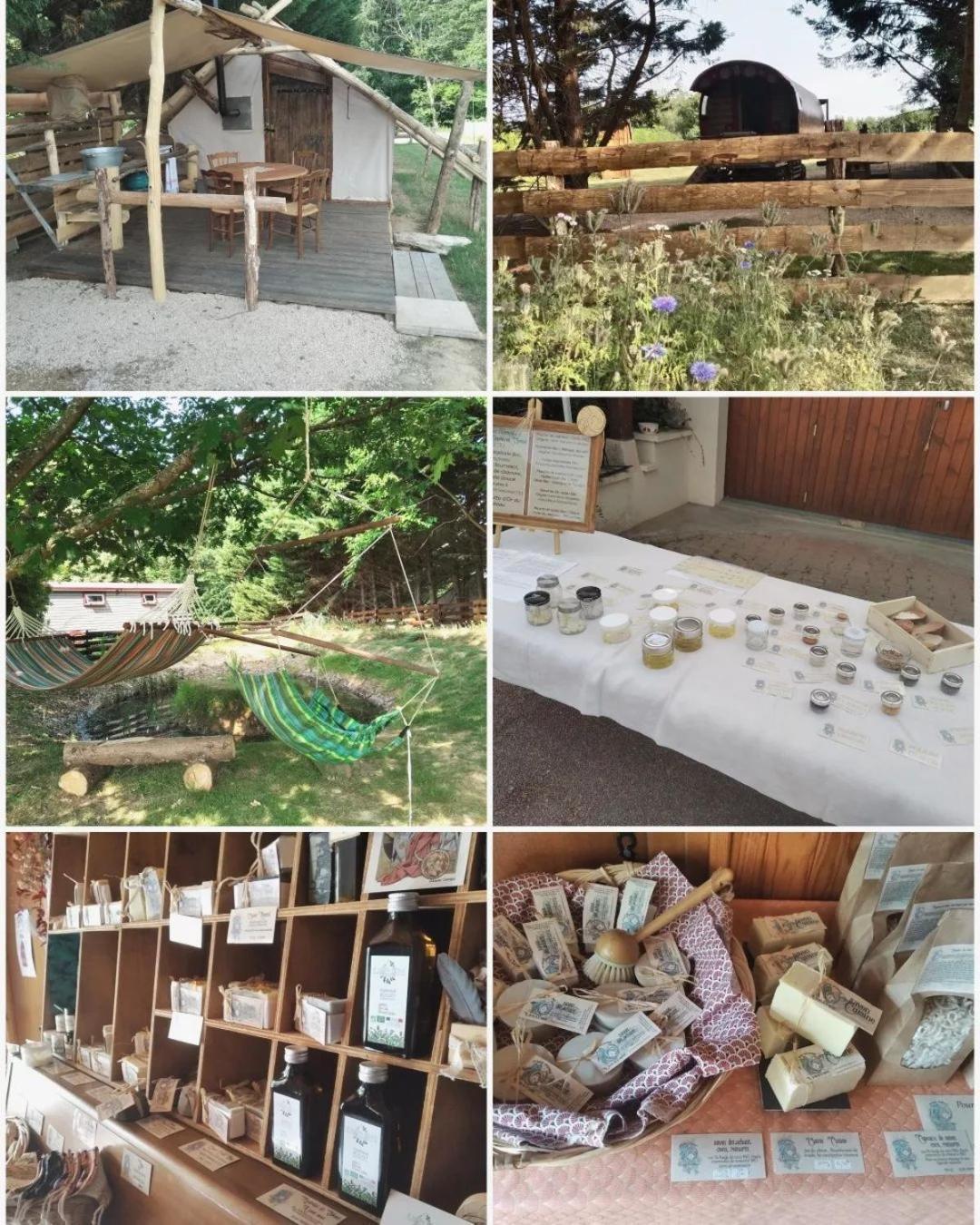 Tente Trappeur Ada, Au Jardin De La Vouivre Saint-Vincent-en-Bresse Kültér fotó