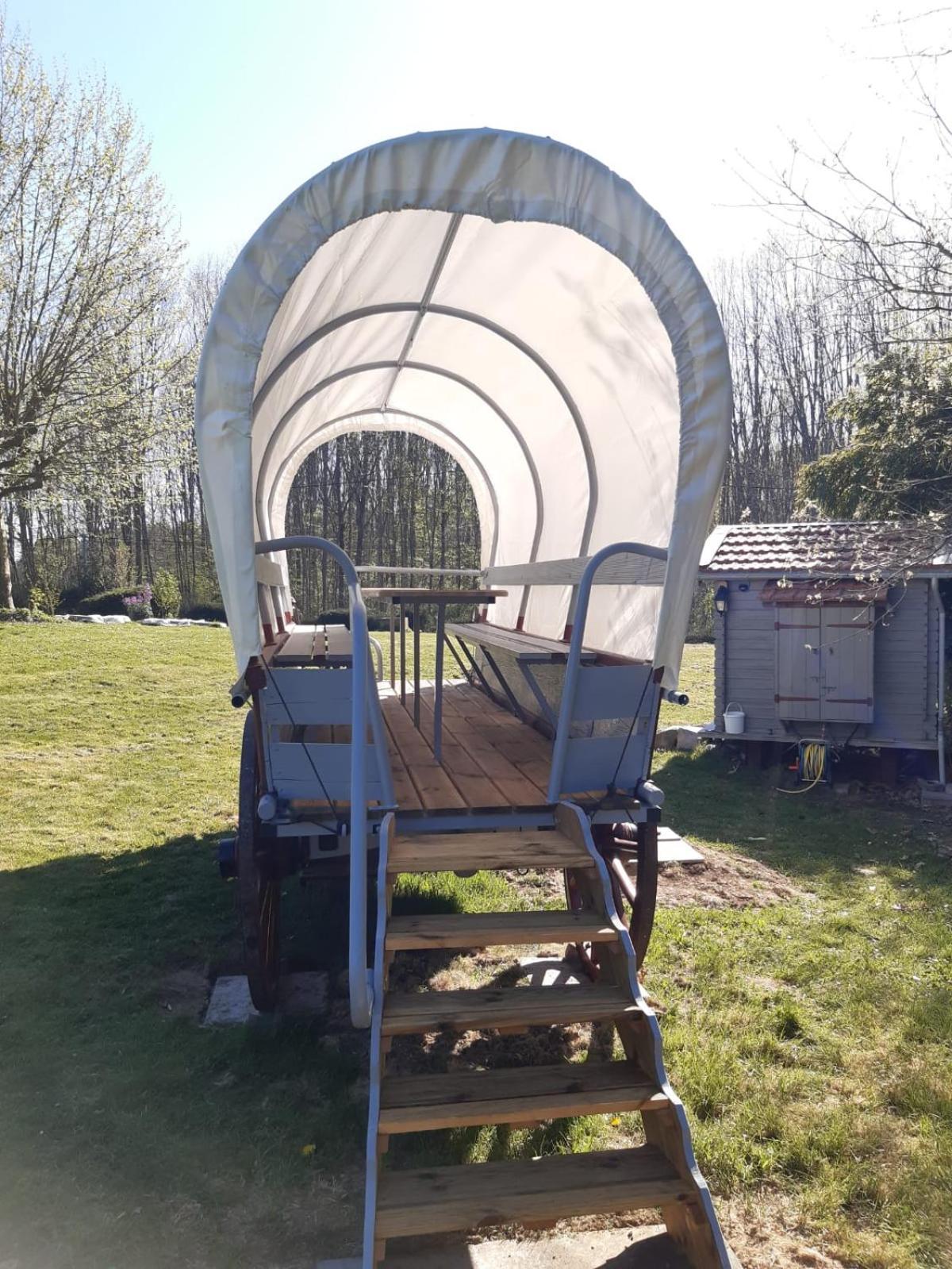 Tente Trappeur Ada, Au Jardin De La Vouivre Saint-Vincent-en-Bresse Kültér fotó